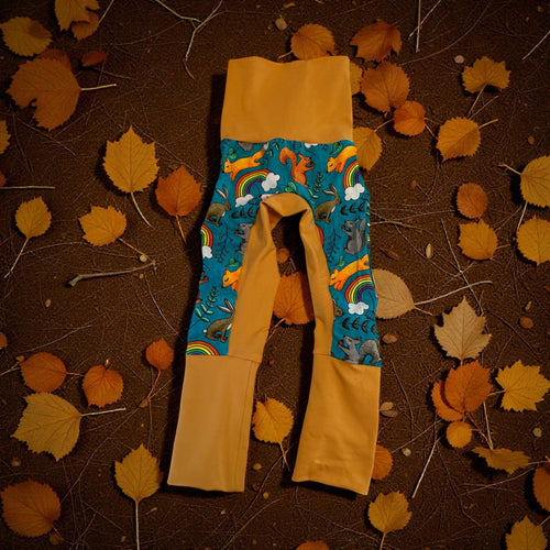 Explorer Grow Pants – Soft Stretchy Grow-With-Me Trousers (1-3 Years)