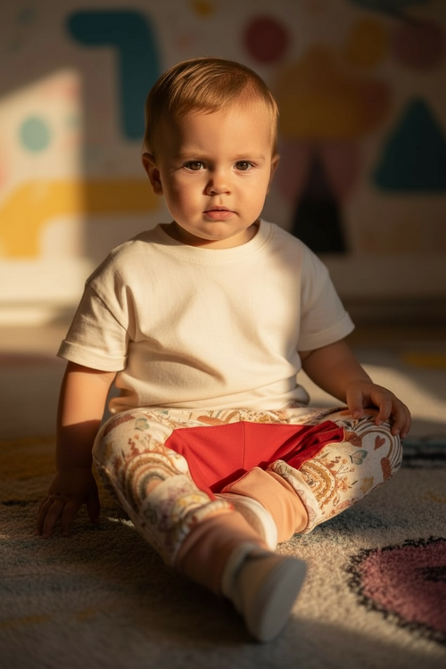 Explorer Grow Pants – Soft Stretchy Grow-With-Me Trousers (1-3 Years)