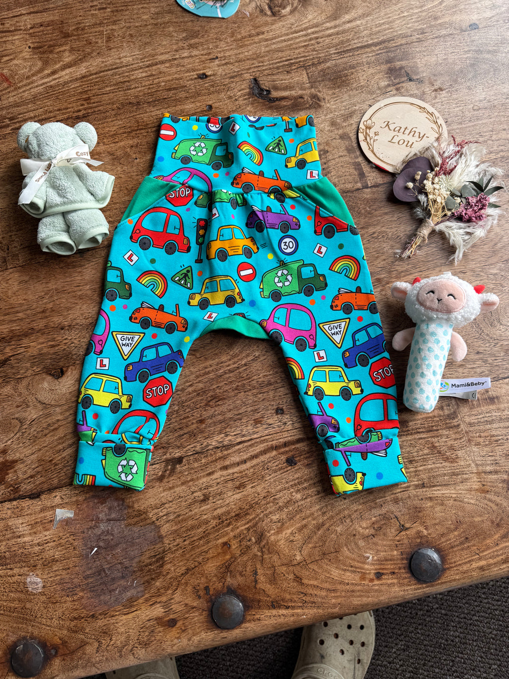 Grow With Me Drop Crotch Joggers